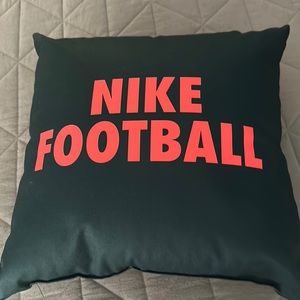 Nike football pillow from superbowl nike lounge celebrity party